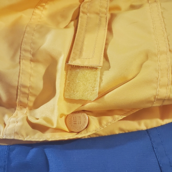 Columbia core interchangeable heavy winter coat outdoor ski snow yellow size XL‎ - Picture 11 of 12